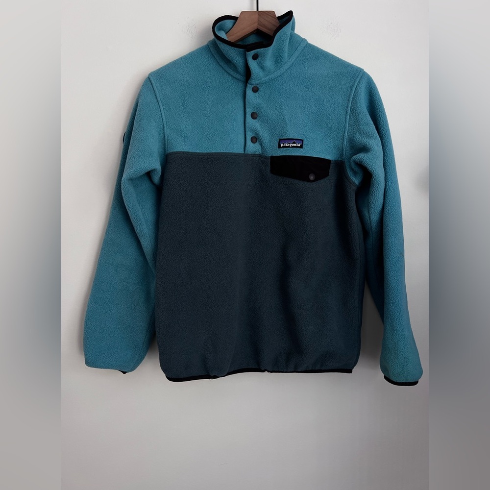 Patagonia Lightweight Synchilla Snap-T Fleece Pullover mock S